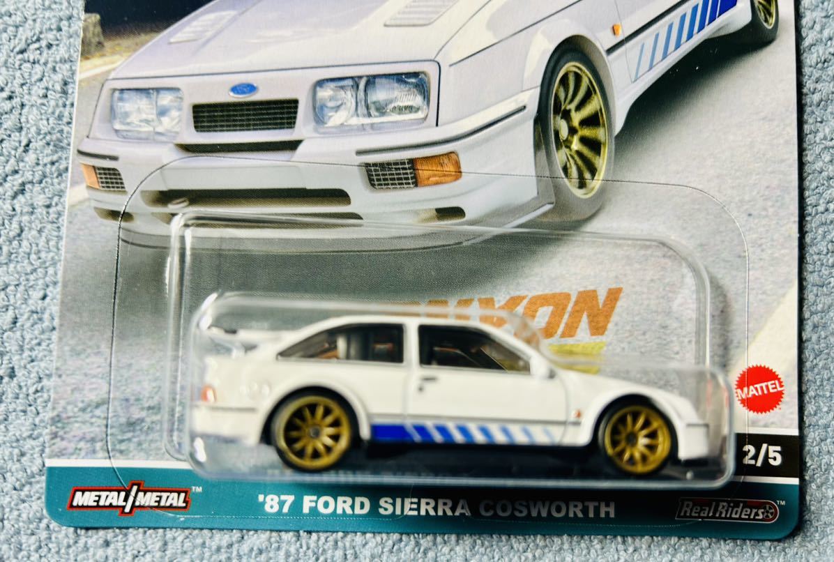 ホットウィール Hot Wheels '87 フォード シエラ コスワース キャニオン ウォリアーズ Ford SIERRA COSWORTH CANYON WARRIORS_画像2