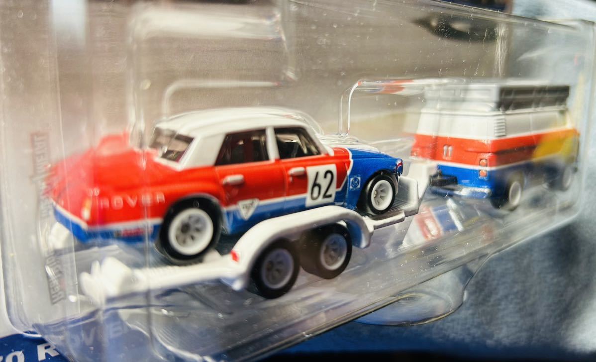 ホットウィール TEAM TRANSPORT '70 ローバー P6 Group 2 HW RALLY HAULER Hot Wheels トランスポート ROVER_画像5