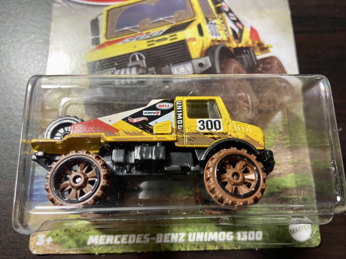 ホットウィール Hot Wheels メルセデスベンツ ウニモグ 1300 UNIMOG MERCEDES BENZ MAD runners マッドランナーズの画像2