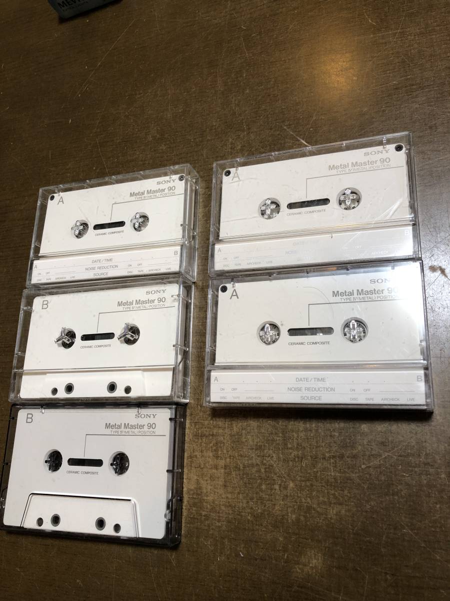 SONY Metal Master 90 メタルカセットテープ ジャンク含む(記録媒体
