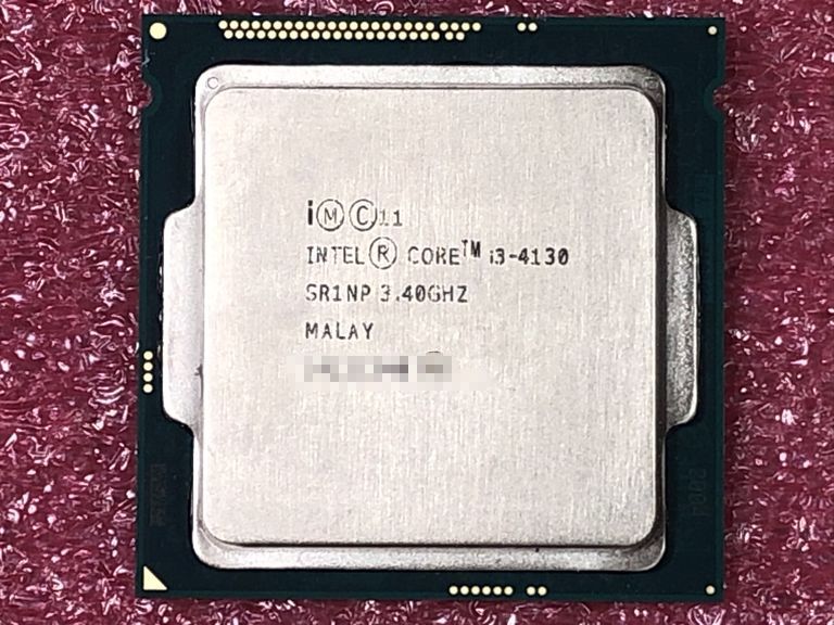 #1226 Intel Core i3-4130 SR1NP (3.40GHz/ 3MB/ LGA1150) 保証付の画像1