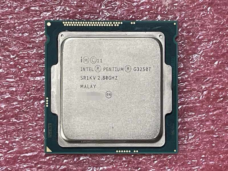 #1338 Intel Pentium G3250T SR1KV (2.80GHz/ 3MB/ LGA1150) 保証付 _画像1