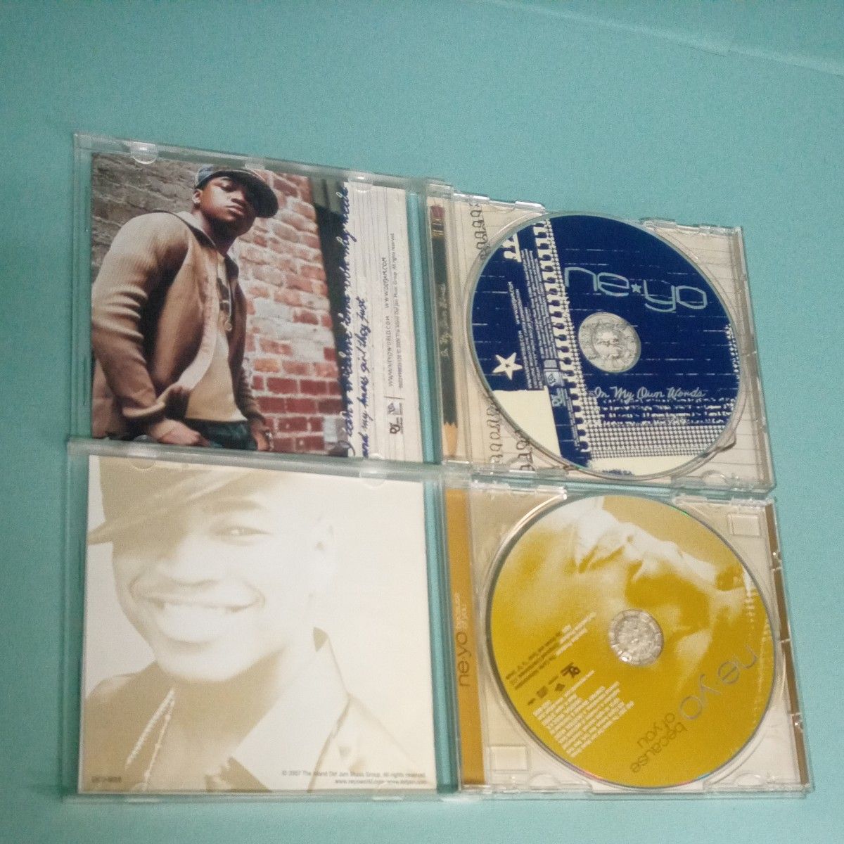 NE-YO   ne-yo  ニーヨ 　「IN MY OWN WORDS」「because of you」　アルバムCD２枚