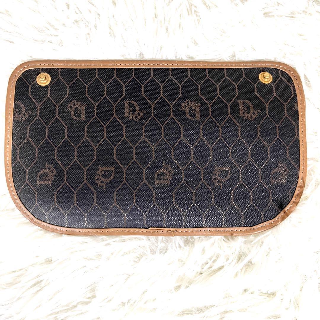 Dior ショルダーバッグ ハニカム レザー PVC ヴィンテージ クロスボディ