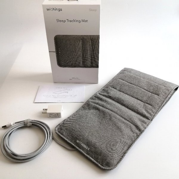 Withings Sleep Tracking Mat WSM02-ALL-JP сон тигр  King коврик [PSE Mark есть ]88 00163