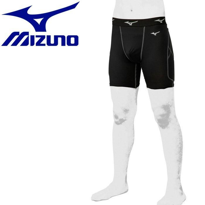 130 定価3080円 ミズノ MIZUNO 野球 スライディングパンツ KUGEKI 野球 ウェア ブラック 黒 スラパン インナー アンダー 下着 ジュニア_画像2