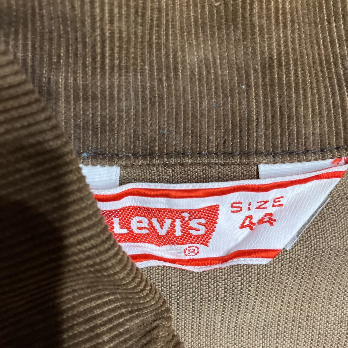 44サイズ 状態 ブラウン 70s ビンテージUSA製 Levi's 70505 44サイズ 状態 ブラウン 70s ビンテージUSA製 Levi's 70505