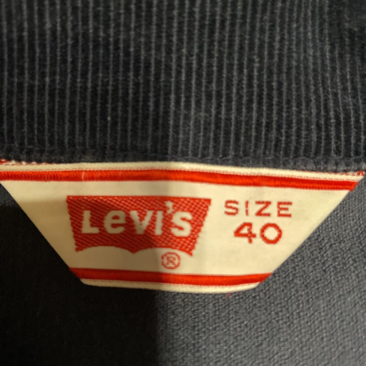 40サイズ 超極上品 ネイビー 紺 70s ビンテージUSA製 Levi's 40サイズ 超極上品 ネイビー 紺 70s ビンテージUSA製 Levi's