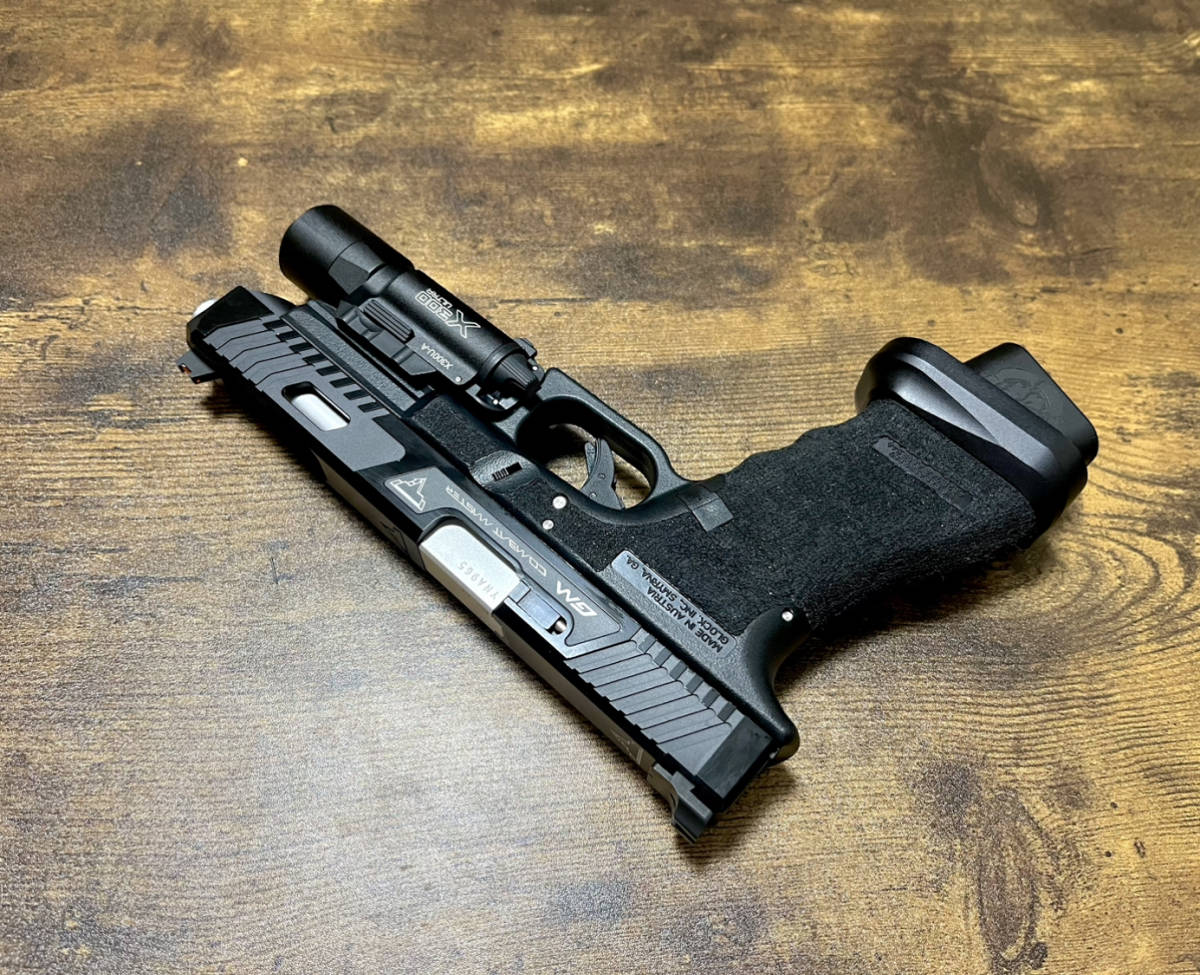 美品 マルイ G34 TTI John Wick カスタム モデル Glock グロック G17 G18 G19 G22 G26 G45 完成品 グロック34 SAI FI MOS MK27 _ライトは付属しません。