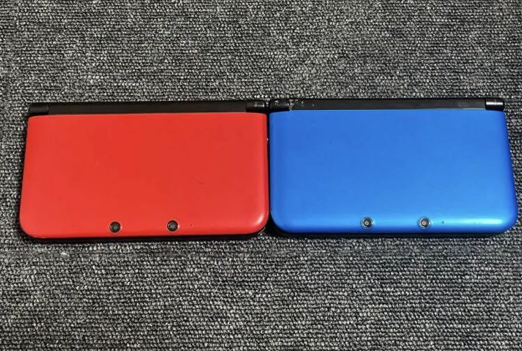 かわいい～！」 LL ニンテンドー3DS 動作確認済み ブルー×ブラック 2台