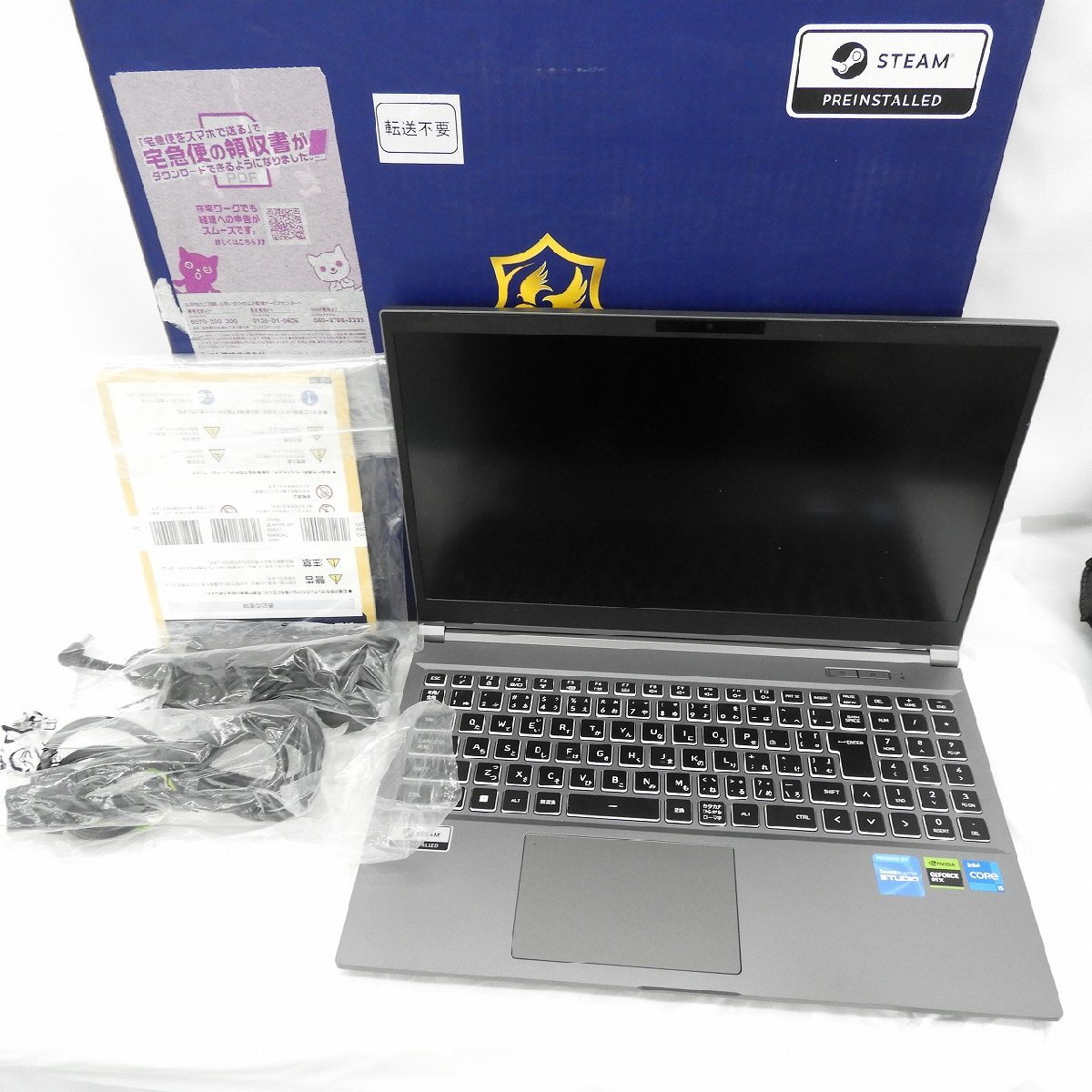 美品】GALLERIA ゲーミングノートPC RL5C-R35 15.6インチ win11/corei5