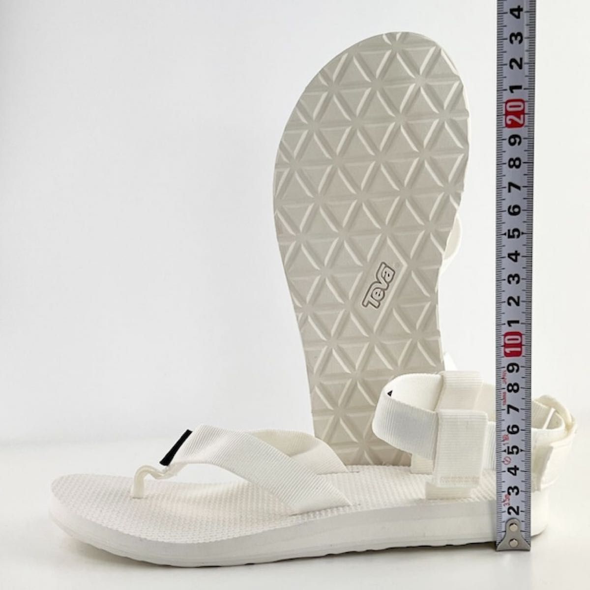 TEVA テバ レディース サンダル ORIGINAL SANDAL SOLID WHITE/ホワイト スポーツサンダル 24cm