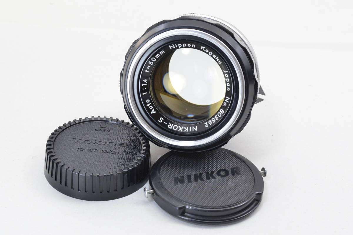 時間指定不可】 50mm Auto NIKKOR-S 【ecoま】NIKON F1.4 マニュアル