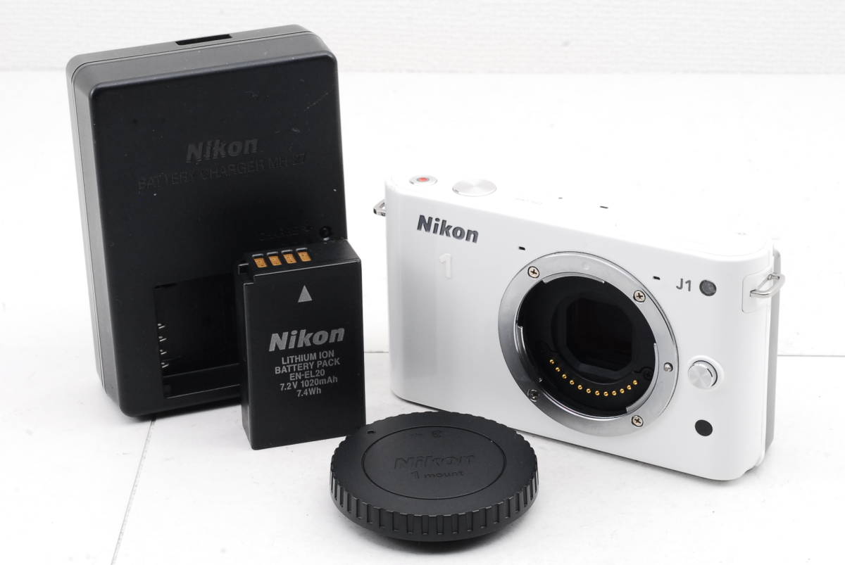 ★良品★ Nikon1 J1 ミラーレス一眼カメラ ボディ ニコン 完動 ◆008の画像1