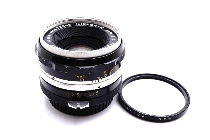 登場! ニコン Lens Kogaku Nippon F2 50mm Auto NIKKOR-H Nikon ☆美品