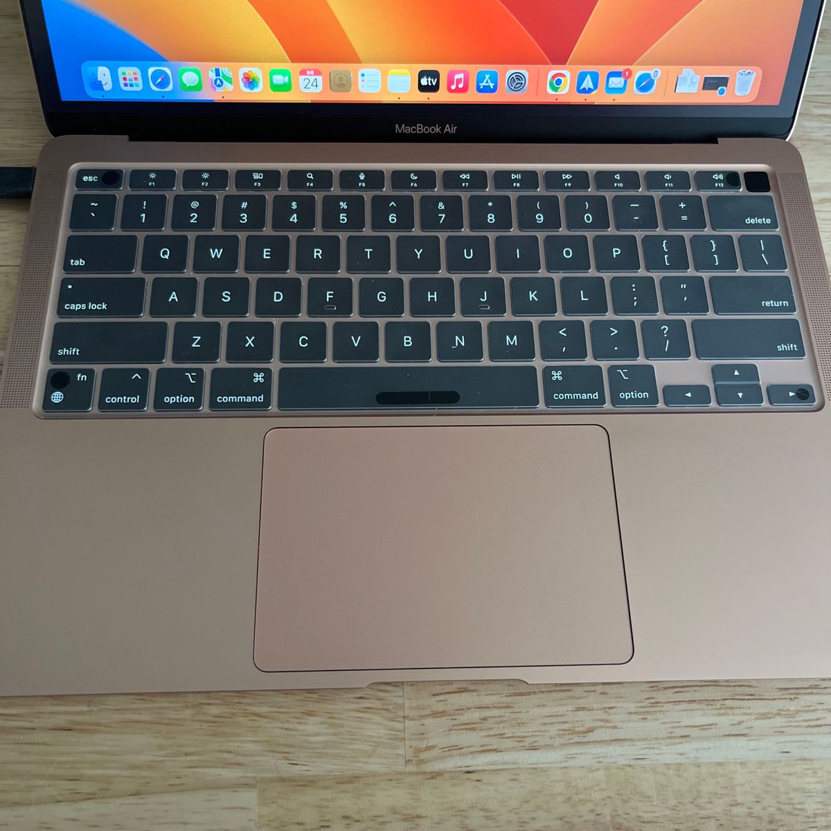 MacBook Air M1 ゴールド US配列 Apple Care+2024/1/15まで MacBook Air M1 ゴールド US配列 Apple Care+2024/1/15まで