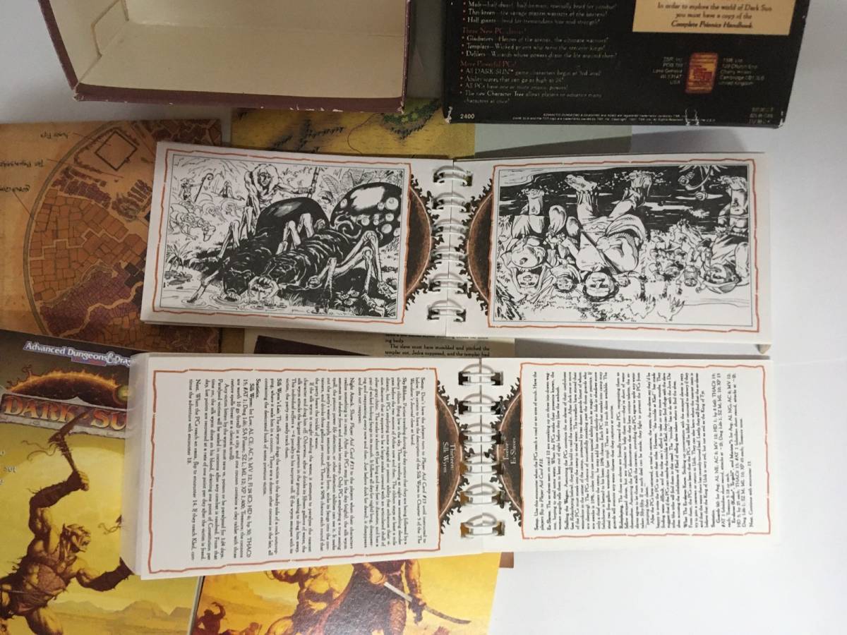 TRPG】AD&D Dark Sun Campaign Setting Miniature Box Set ミニ TRPG】AD&D Dark Sun Campaign Setting Miniature Box Set ミニ