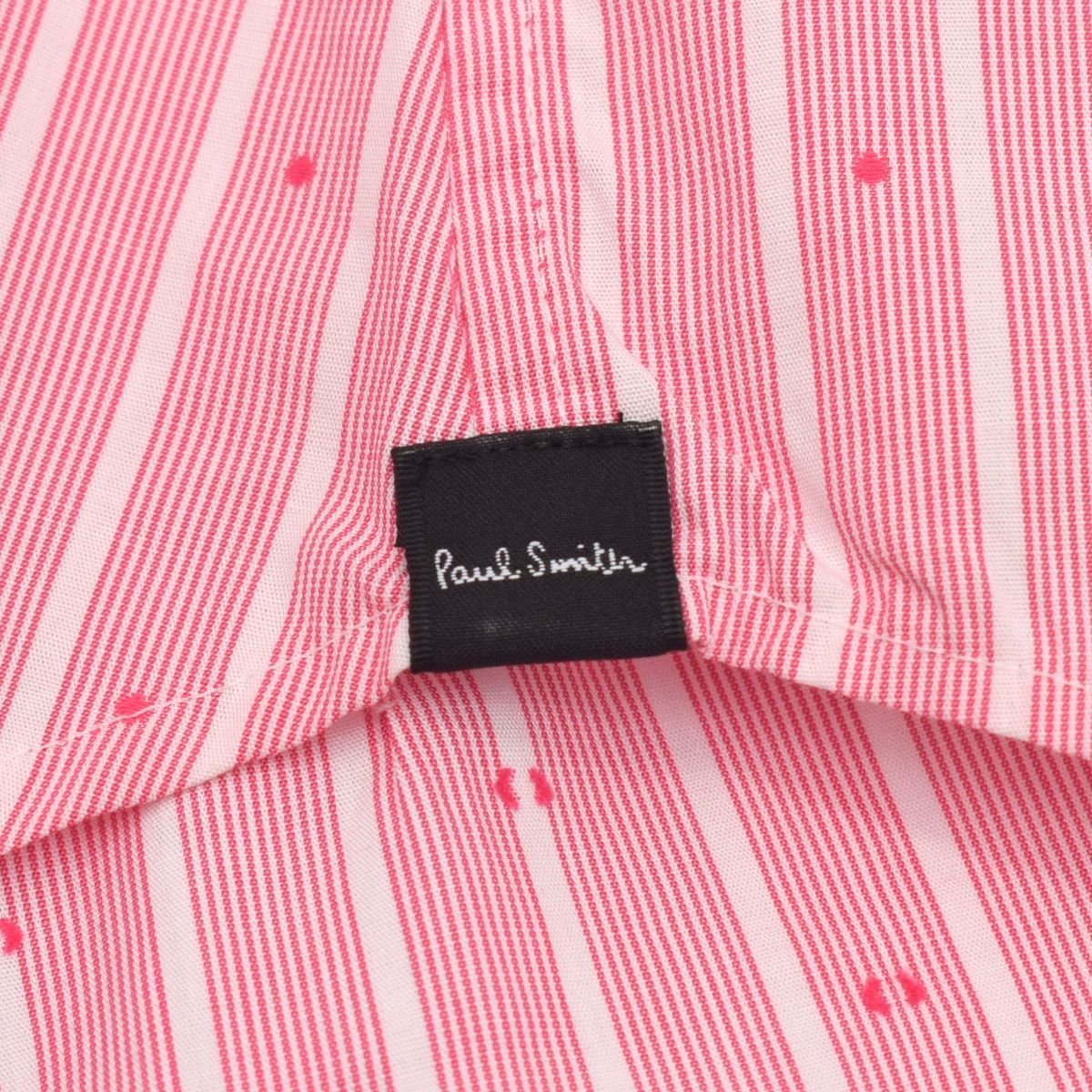 Paul Smith ポールスミス コットン 100% シャツ SIZE:38(M) [S106600]_画像7