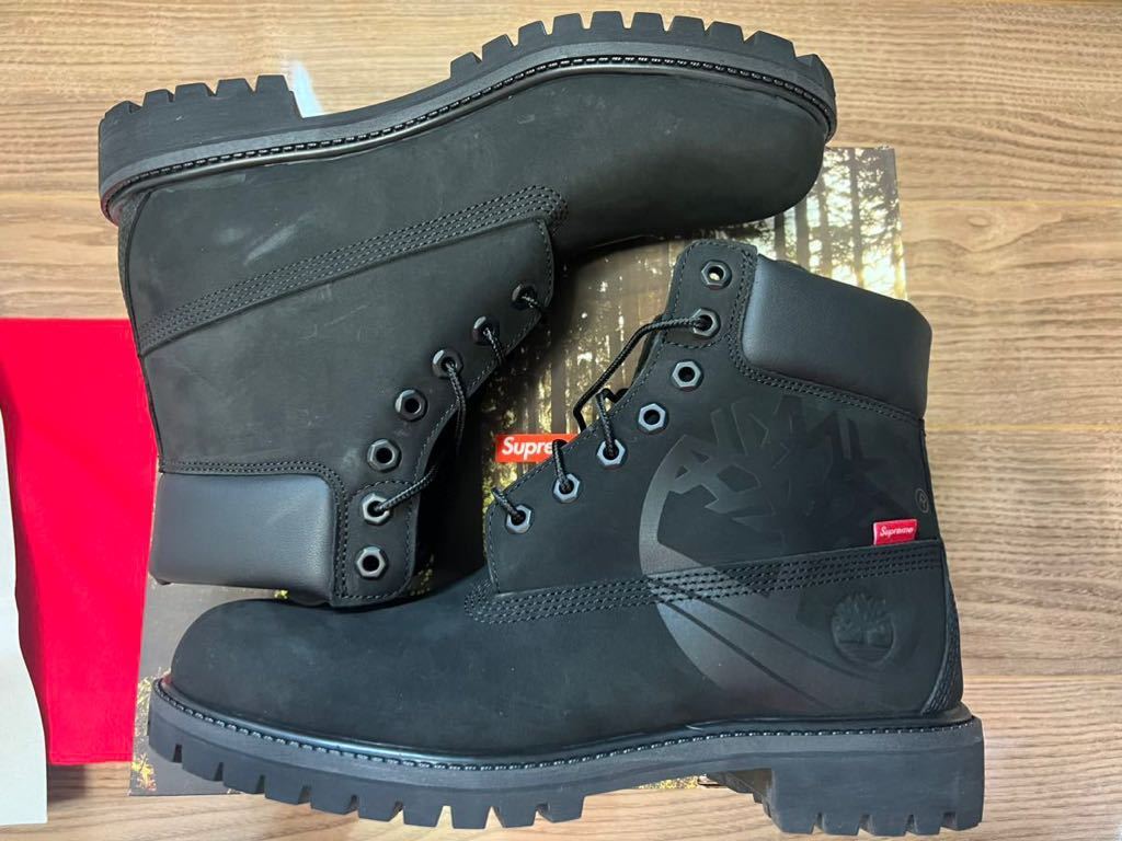 【新品 未使用 送料無料】Supreme Timberland Big Logo 6-Inch Premium Waterproof Boot US10 28.0cm シュプリーム ティンバーランド 28 10_画像8