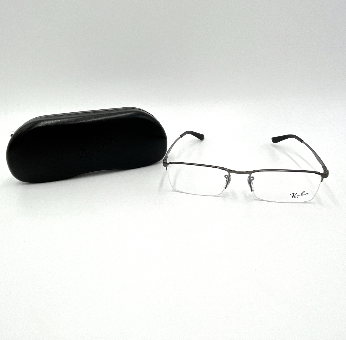 RayBan　レイバン　メガネ　眼鏡　フレーム　メガネフレーム　メンズ　メタルフレーム　ケース付き　RX6281D　2620　55
