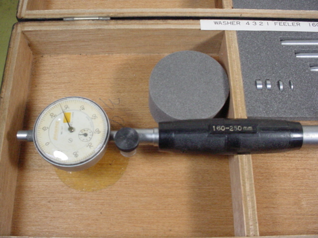 測定範囲 160～250mm ピーコック シリンダーゲージ 中古品 ダイヤルゲージ付  (1)の画像5
