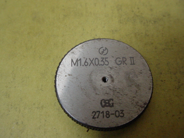 引きクーポン M1.6*0.35 GR2-IR2 程度良好品 ミリサイズ ネジゲージ