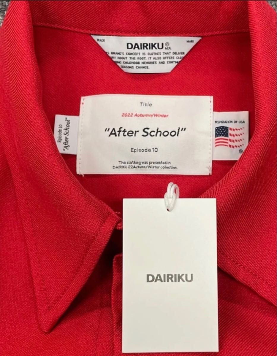 DAIRIKU 22AW Regular Polyester Jacket レギュラー ポリエステル