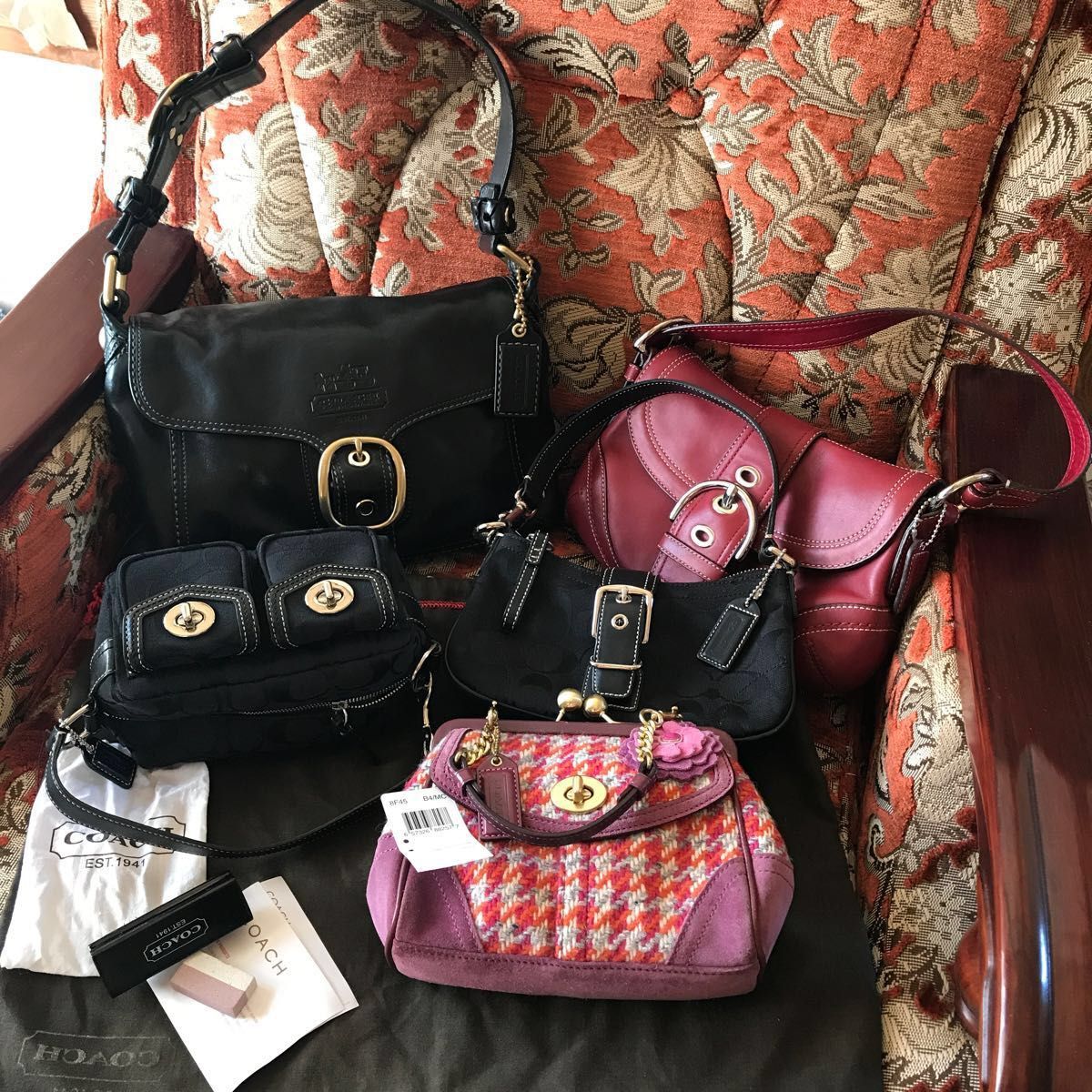 中古COACH コーチ バッグ まとめ売り 5点セット