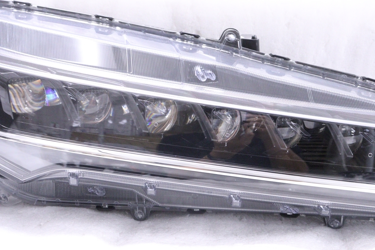 38-1703★美品★LED NC-1 NSX★右ヘッドライト STANLEY W1990 打刻:A0 ASSY ブラック 純正★ホンダ (DM)_画像2