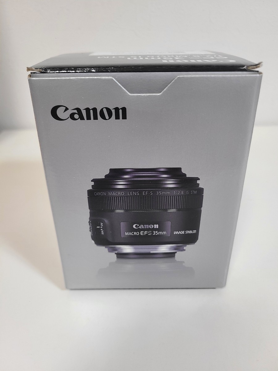 Canon EF-S 35mm F2.8 マクロ IS STM macro 極上品