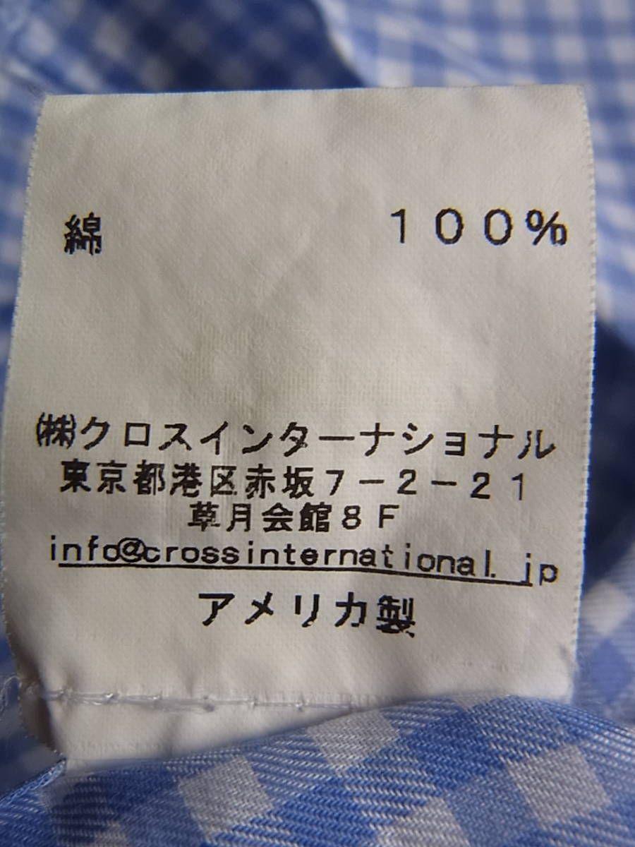 THOM BROWNE トム ブラウン ギンガムチェック柄 ボタンダウンシャツ サイズ 0 MADE IN USAの画像10