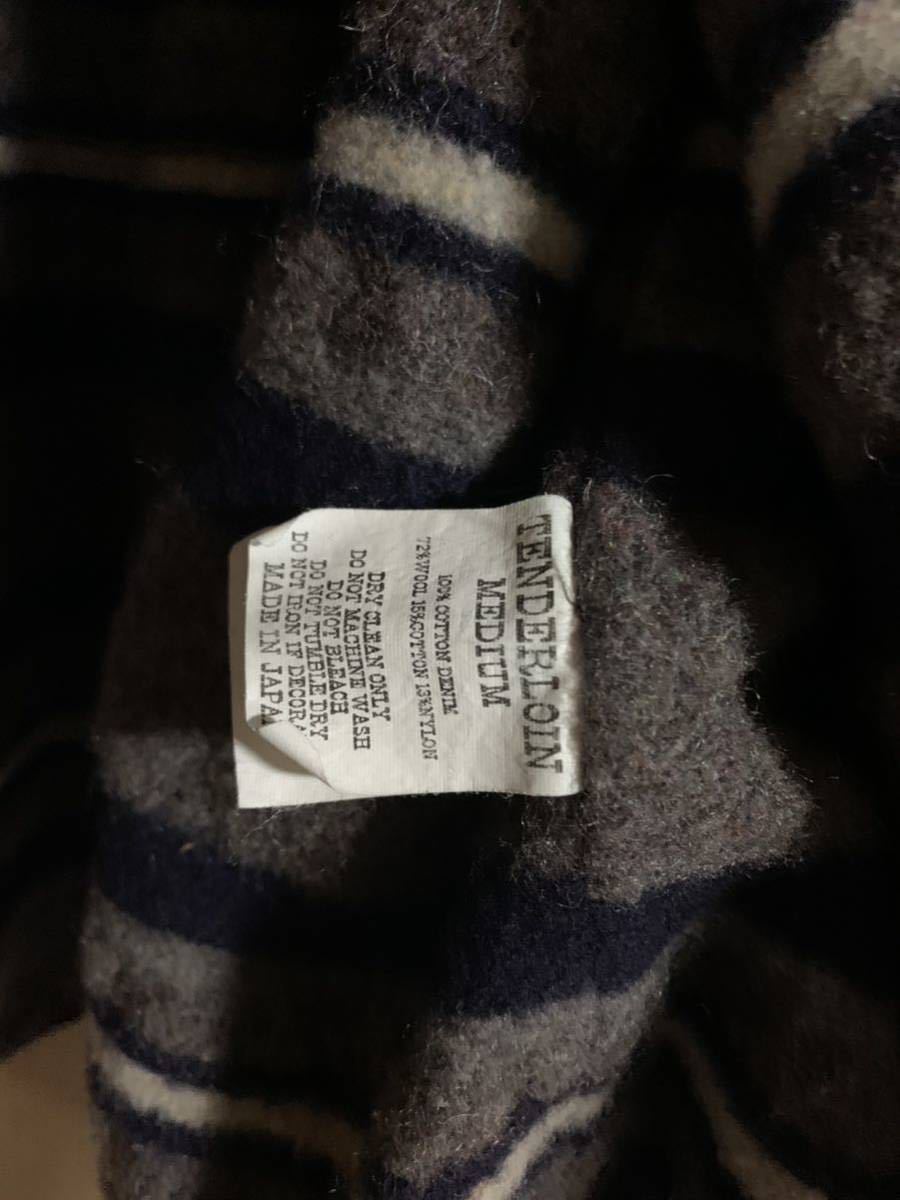 TENDERLOIN DENIM BLANKET COACH デニム コーチ ブランケット M TENDERLOIN DENIM BLANKET COACH デニム コーチ ブランケット M