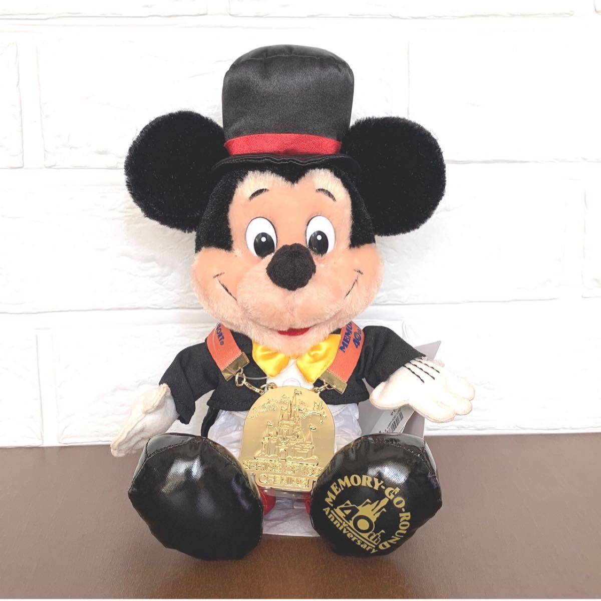 ★お顔指定!★メモリーゴーラウンド ★★ディズニーリゾート 40周年 グランドオープン ミッキー ミッキーマウス ぬいぐるみ
