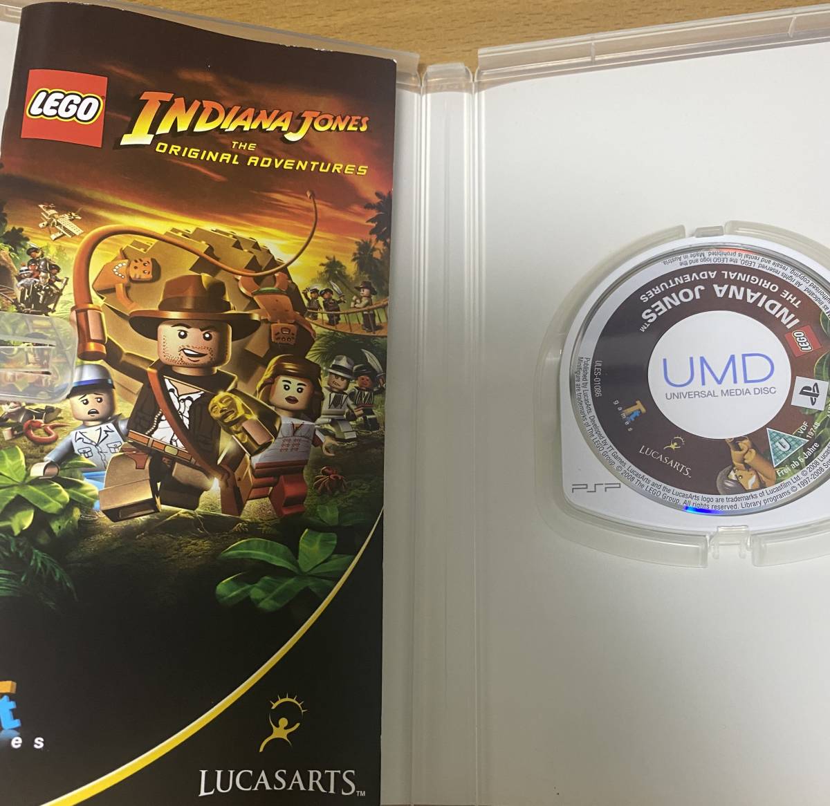 ★海外版・欧州版★PSP★ LEGO Indiana Jones: The Original Adventures 中古