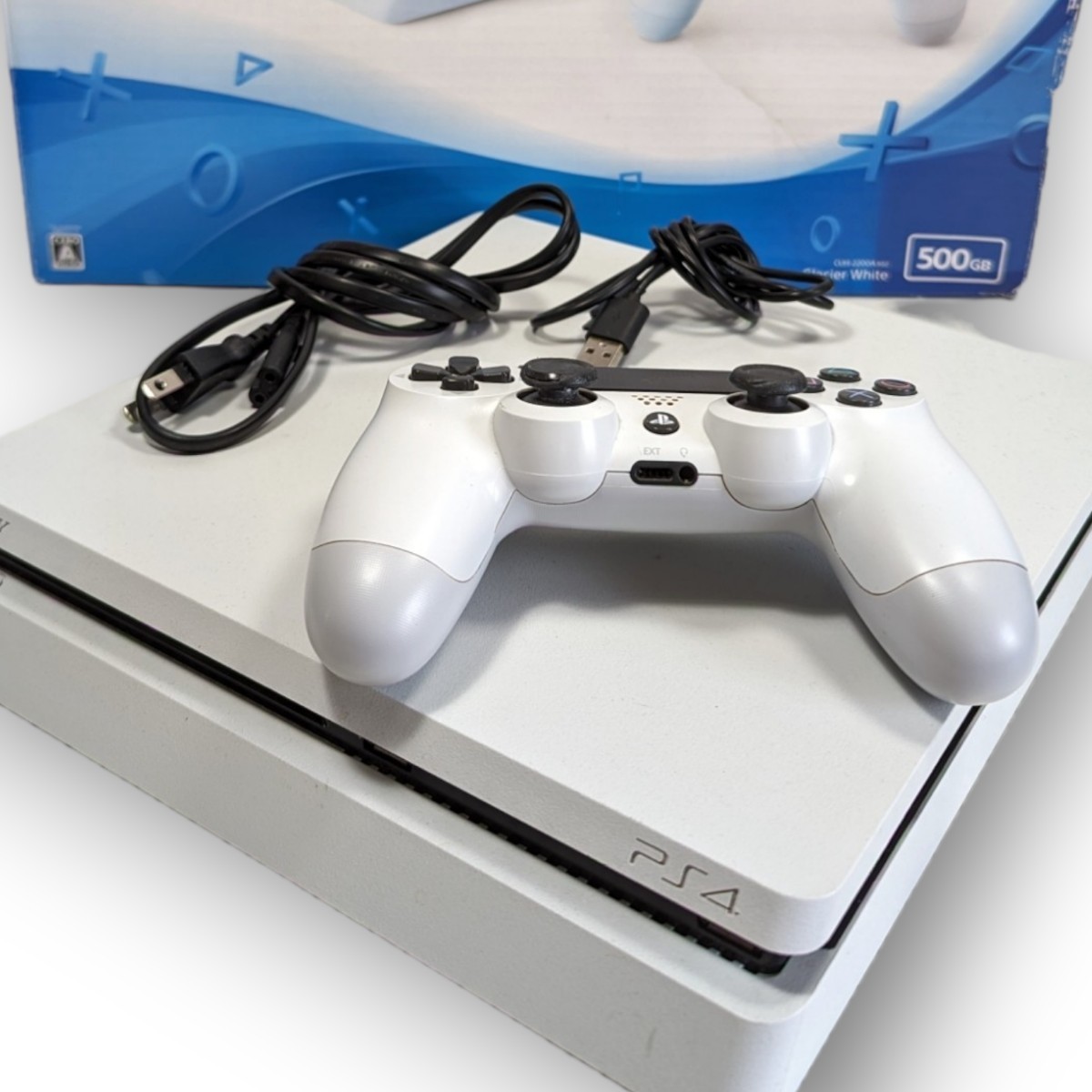 PS4 slim CUH-2200A 500GB ホワイト PlayStation プレイステーション-