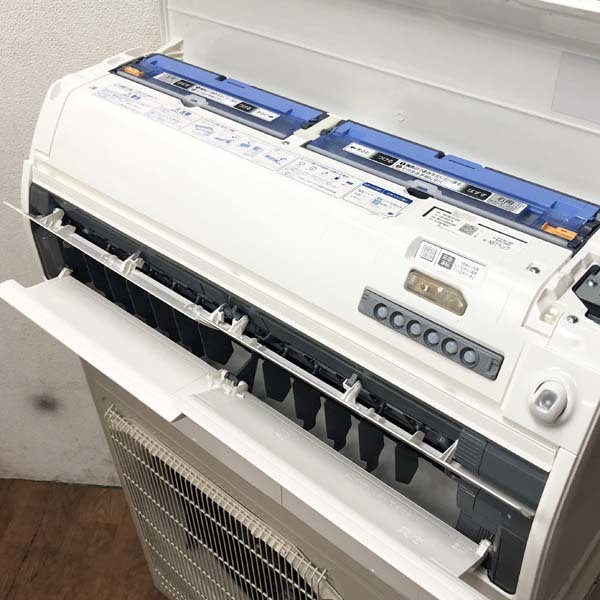 【引取希望・配送要相談】三菱電機/MITSUBISHI ルームエアコン 6.3kW 20畳 霧ヶ峰 MSZ-ZW6321S-W 2022年製 フィルターおそうじ_画像3