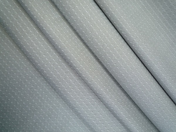 最終 ポリ100 スムースボーダーニット 2way Tシャツ 薄地 巾150cm 長2,7m ライトグレー[f230]@_画像1