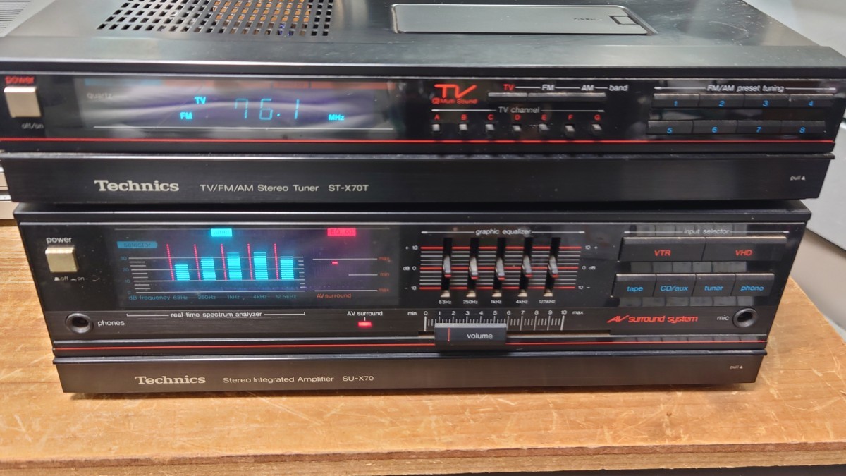 Yahoo!オークション - Technics アンプ チューナー コンポST Yahoo!オークション - Technics アンプ チューナー コンポST
