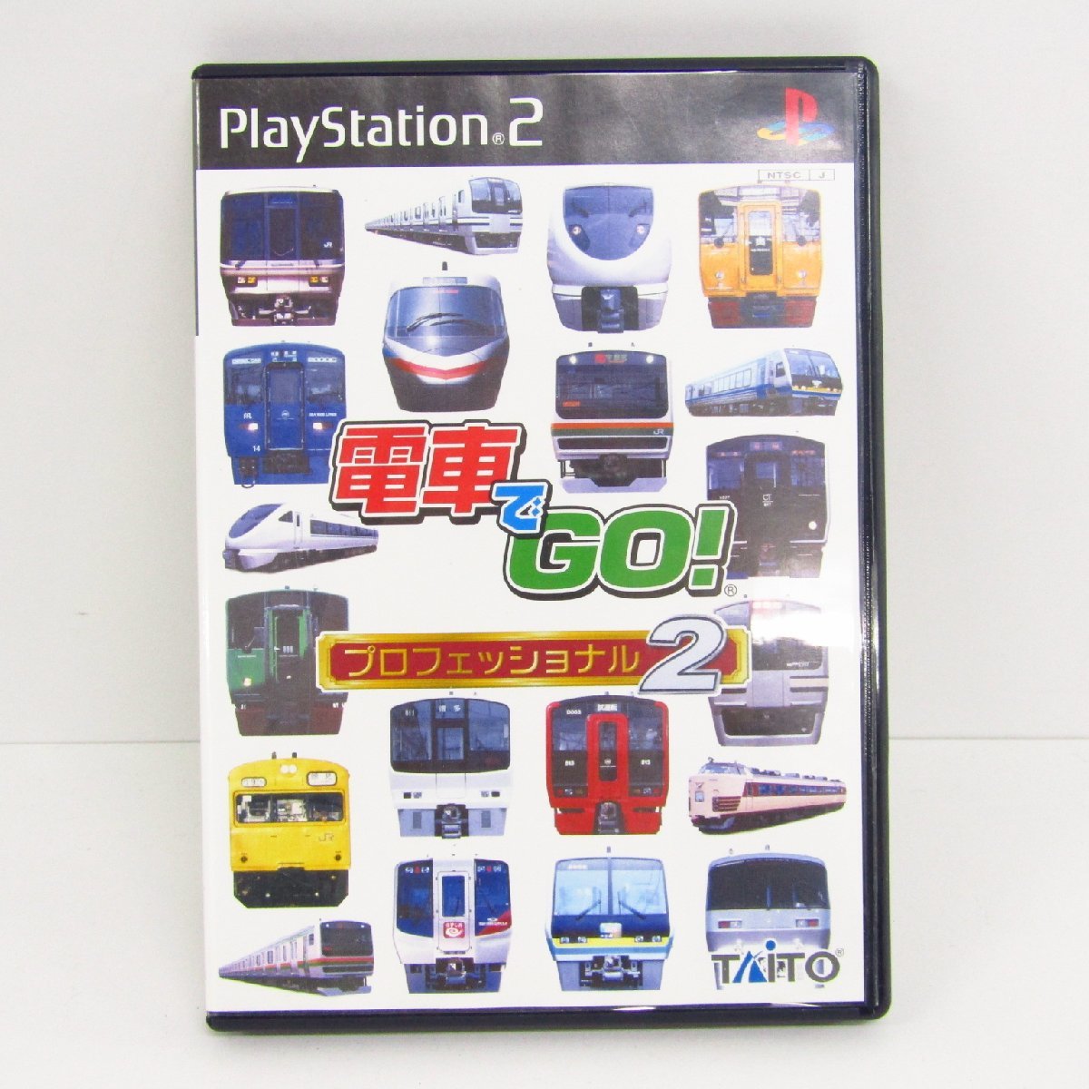 プレイステーション2ソフト PS2 ゲームソフト 電車でGO! プロフェッショナル2 ▼GE352_画像1