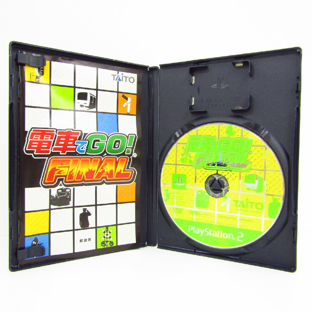 プレイステーション2ソフト PS2 ゲームソフト 電車でGO! FINAL ▼GE353_画像3