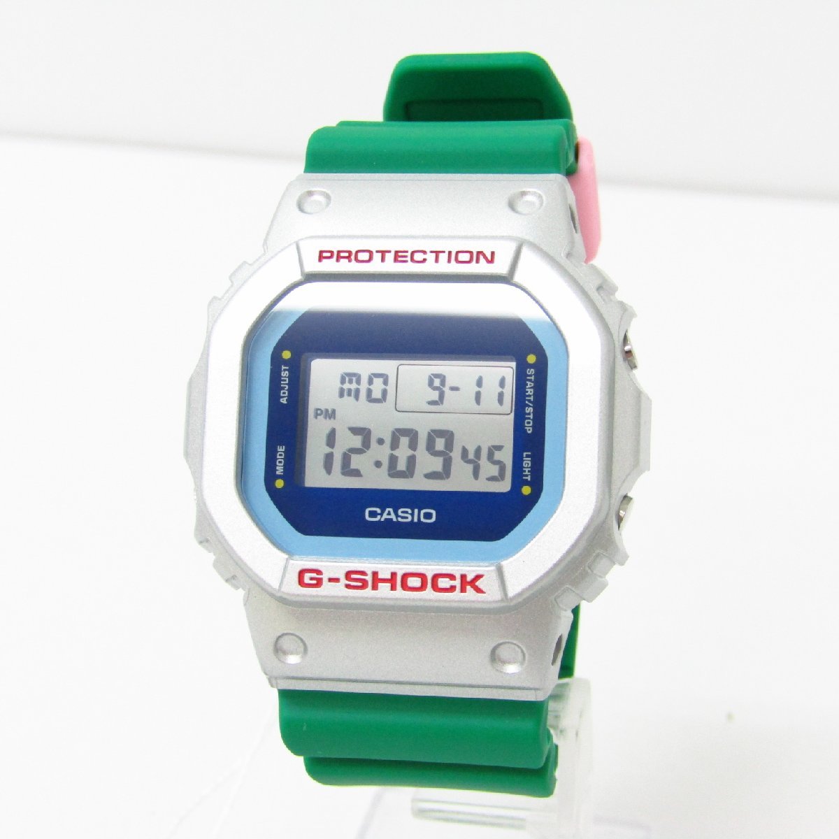 未使用 CASIO カシオ G-SHOCK G-ショック DW-5600EU-8A3JF デジタル 腕時計 ▼AC24222_画像2