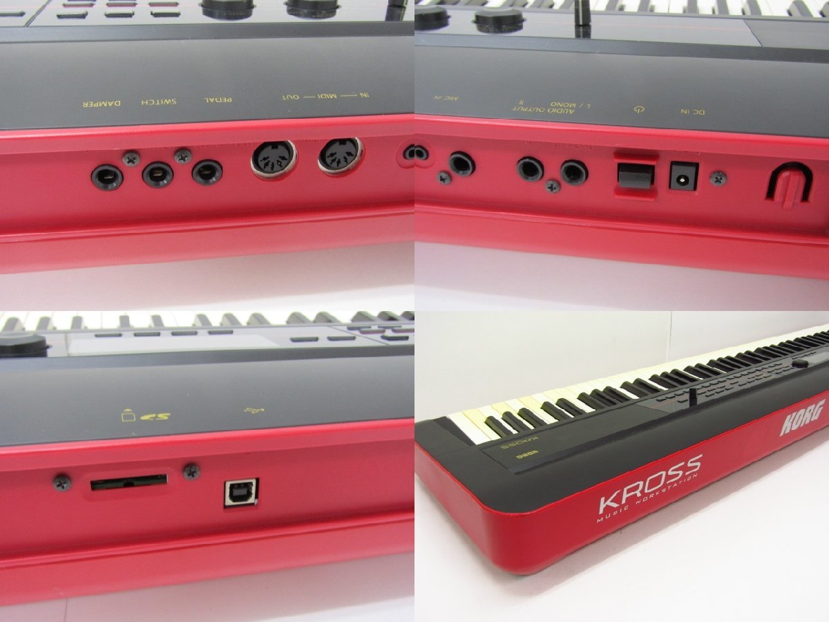 KORG コルグ KROSS-88 シンセサイザー 88鍵 動作良好 中古 ◆G4060_画像7