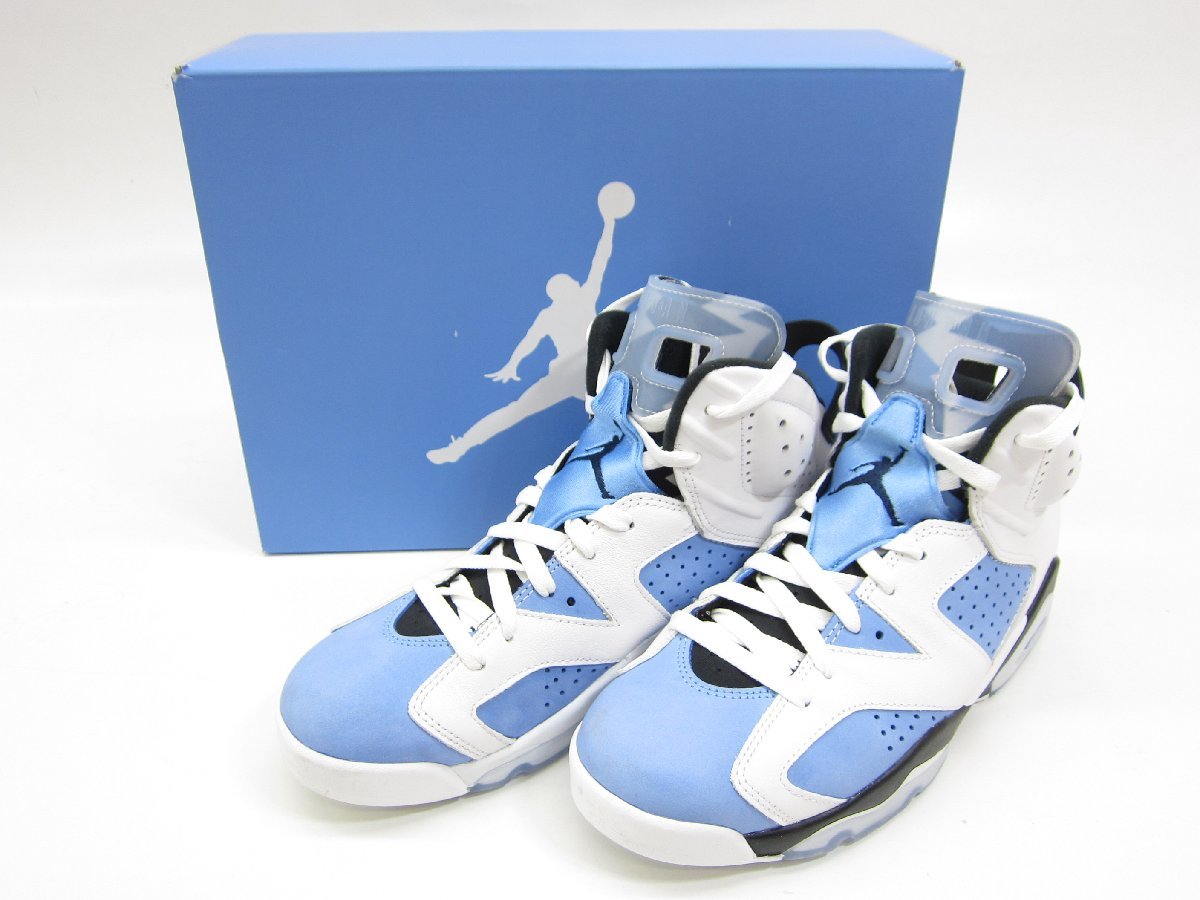 NIKE ナイキ AIR JORDAN 6 RETRO CT8529-410 SIZE:US9 27.0cm メンズ スニーカー 靴 □UT10216_画像1