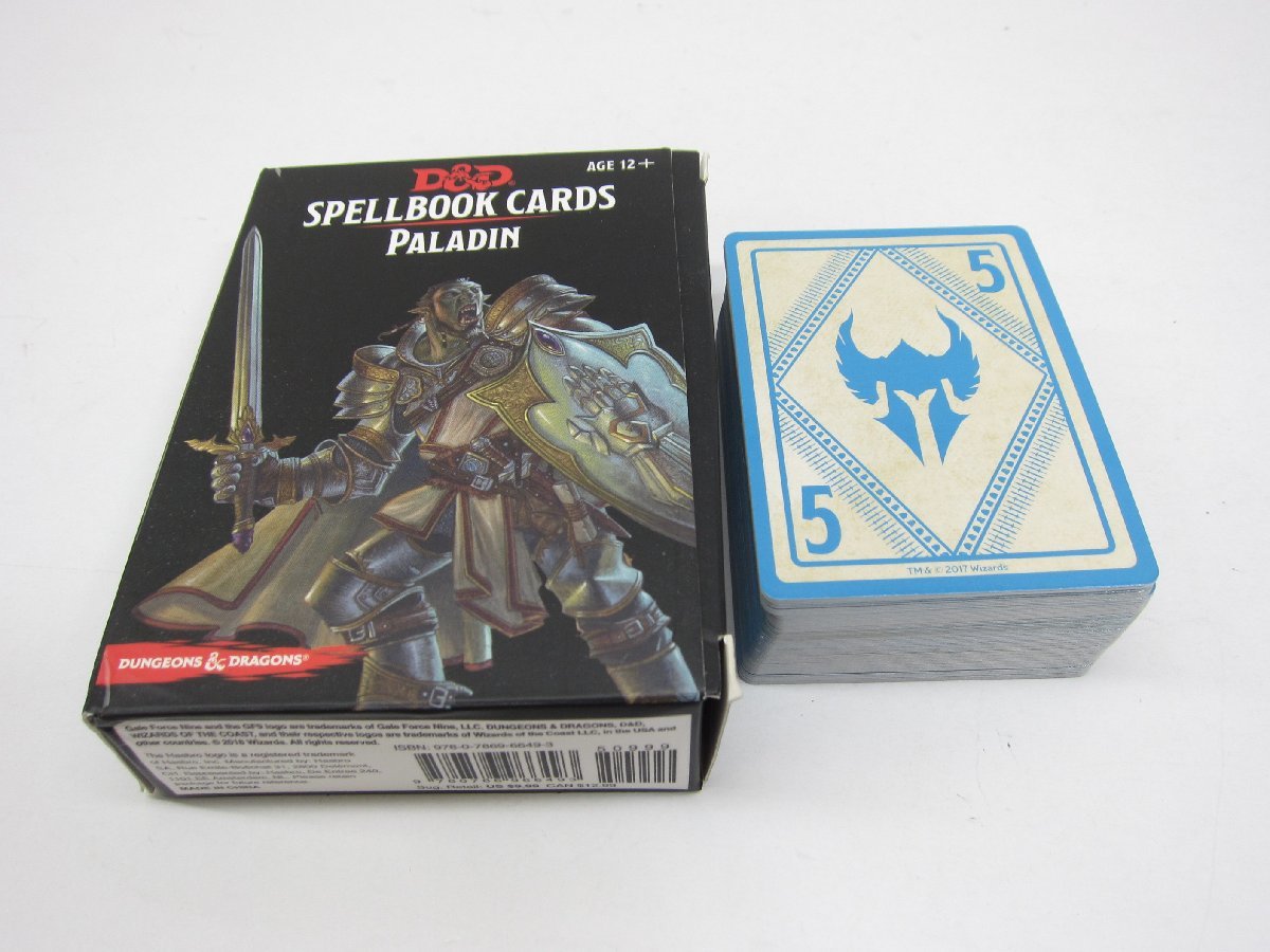 Spellbook Cards: Paladin/Bard/ Xanathar's (Dungeons & Dragons) 3SET □UZ481_画像3