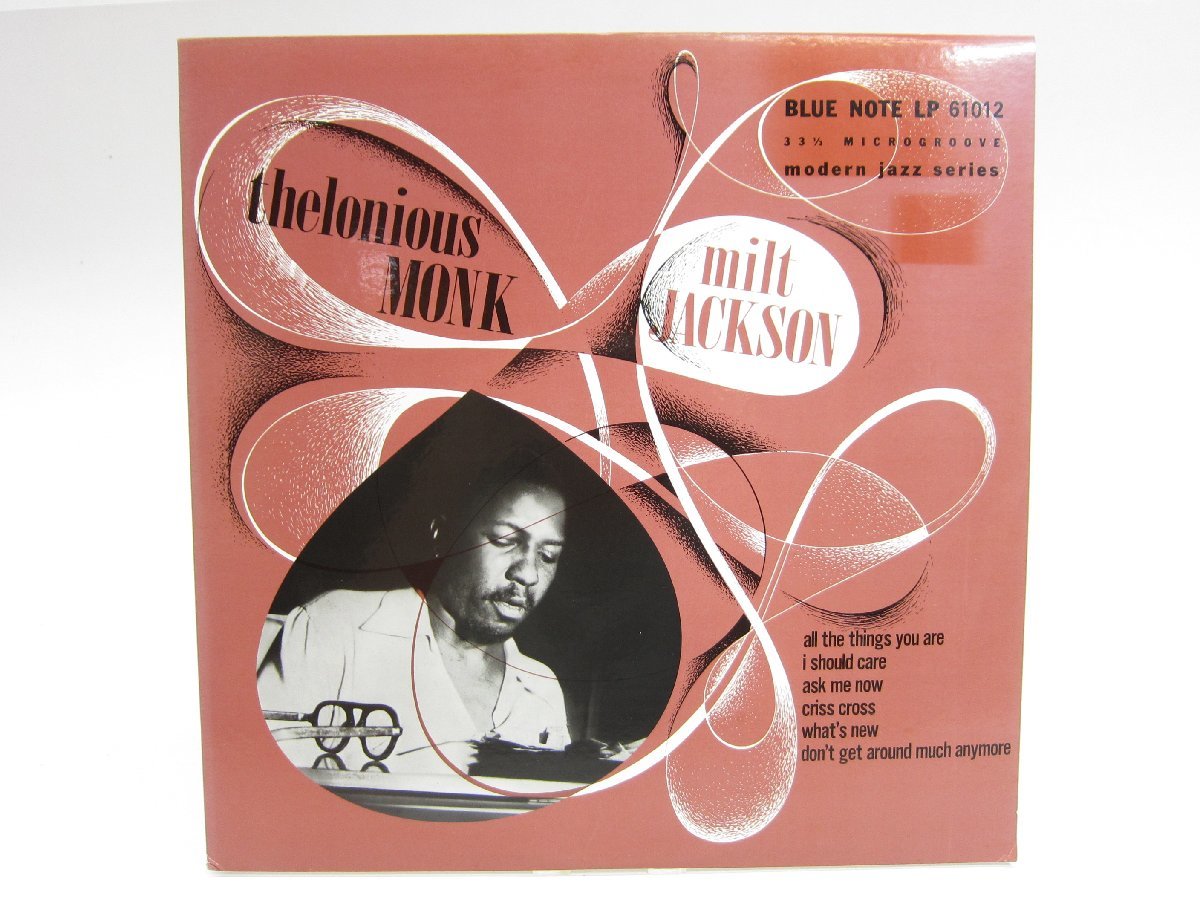 Thelonious Monk & Milt Jackson Modern Jazz Series LP レコード □UV2498_画像1