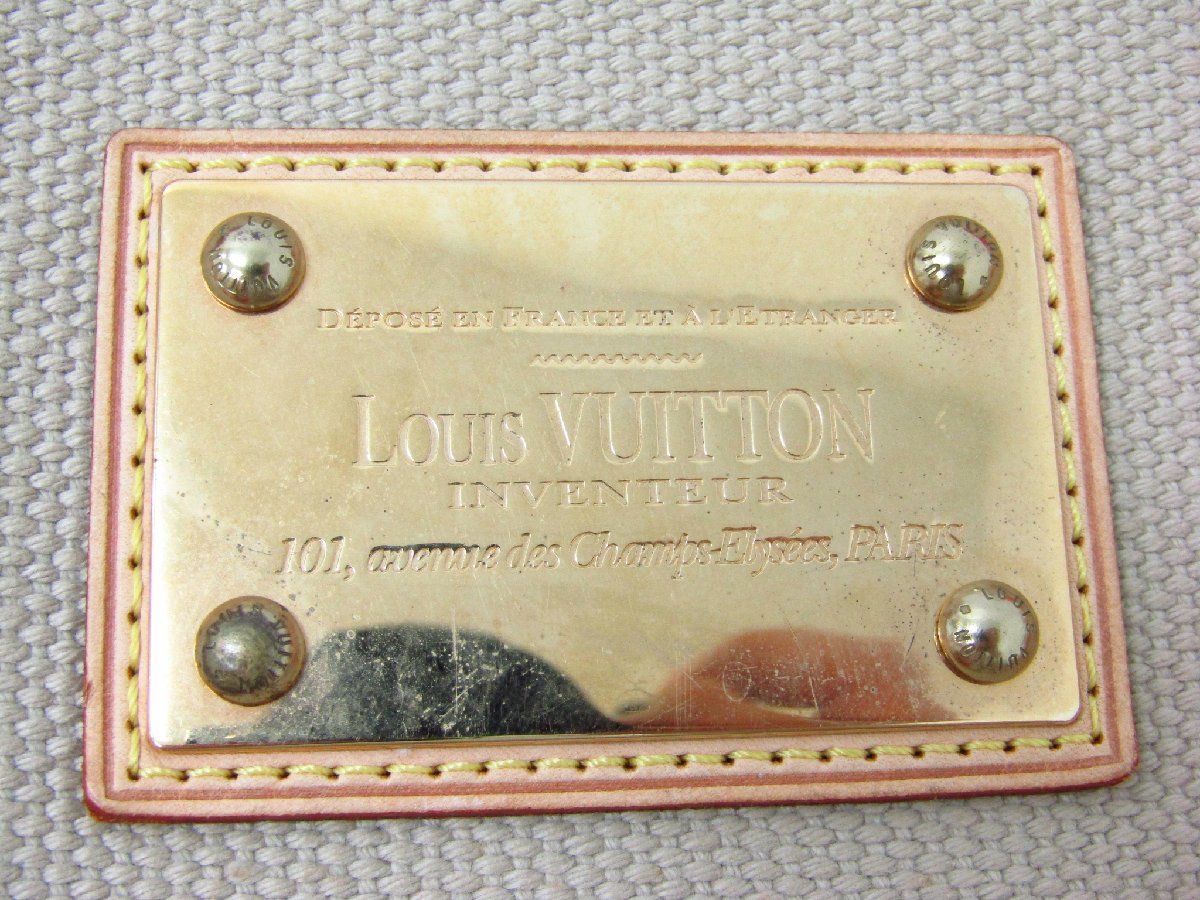 LOUIS VUITTON ルイ・ヴィトン アンティグアライン カバGM トートバッグ M40032 ▼SB4887_画像6