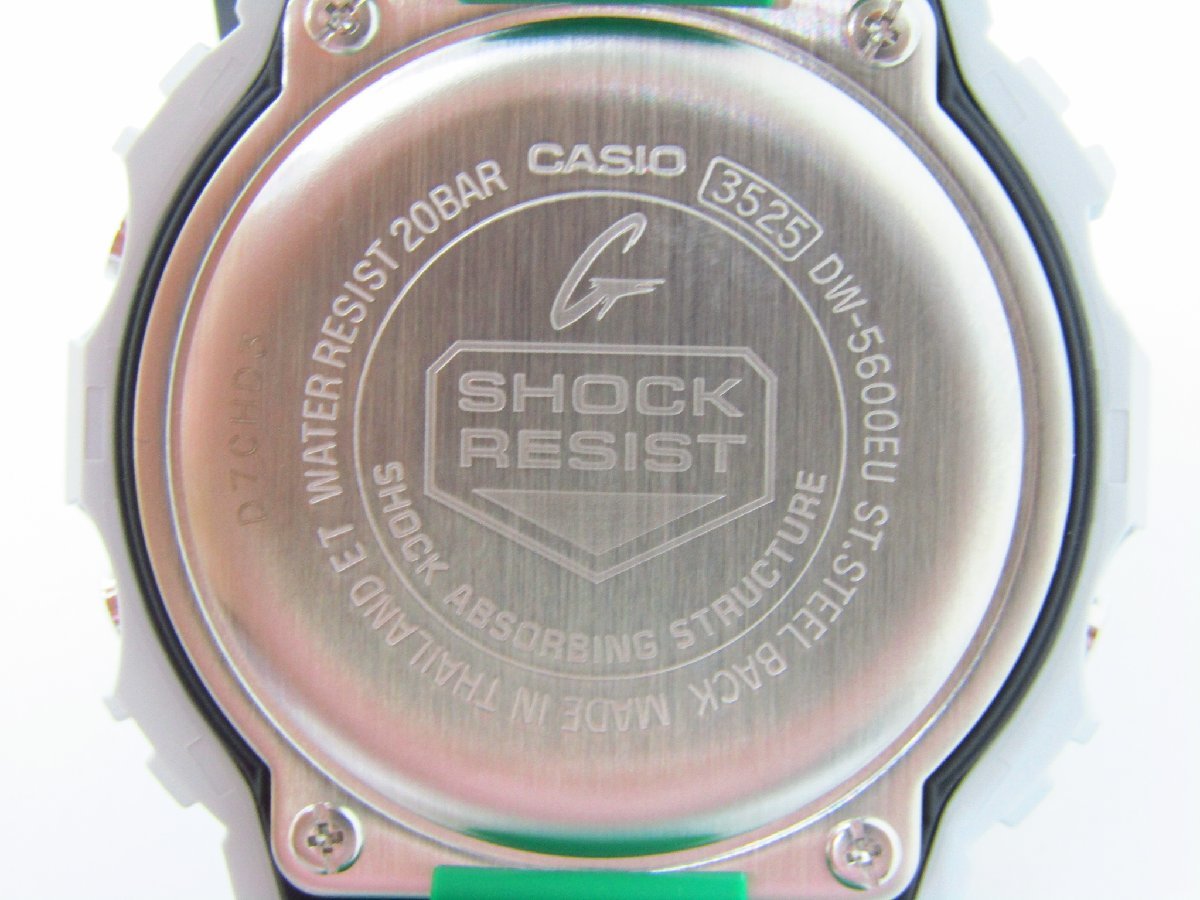 未使用 CASIO カシオ G-SHOCK G-ショック DW-5600EU-8A3JF デジタル 腕時計 ▼AC24222_画像8