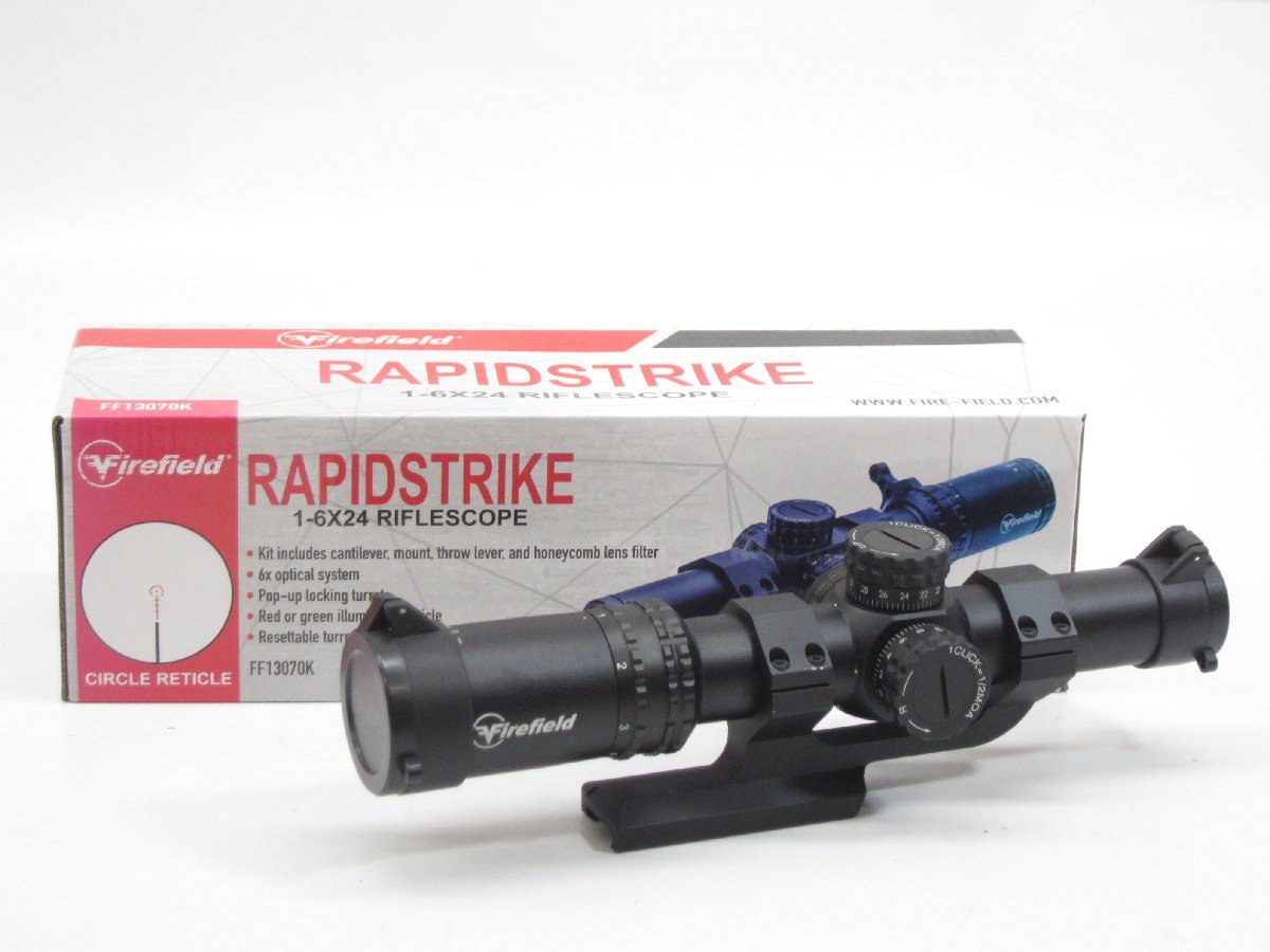 Firefield RapidStrike 1-6X24 ライフルスコープ FF13070K #UH2951