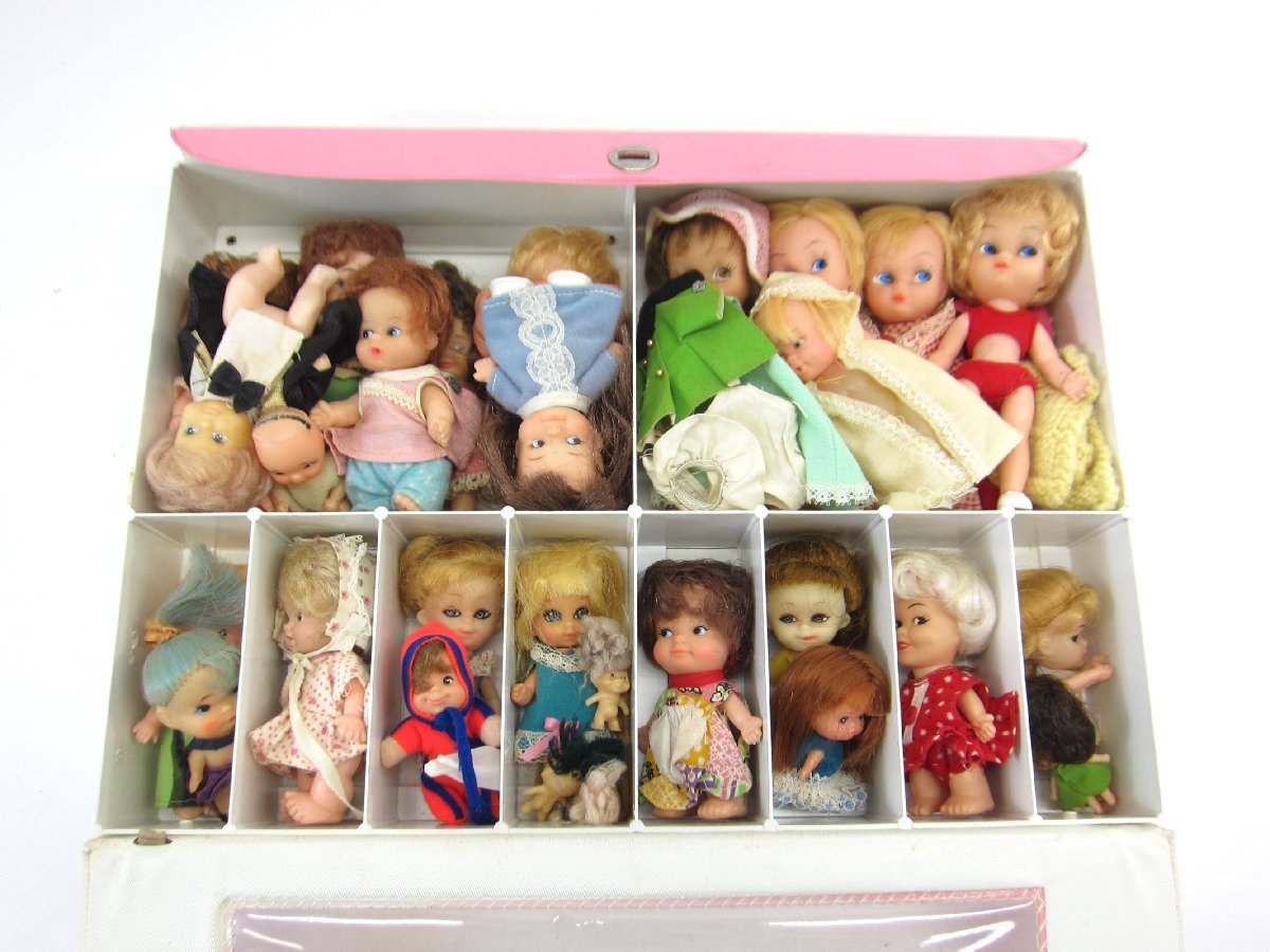 Vintage 1967 Liddle Kiddles Collector Case with Dolls Mattel ビンテージ ドール ∠UK1108_画像2
