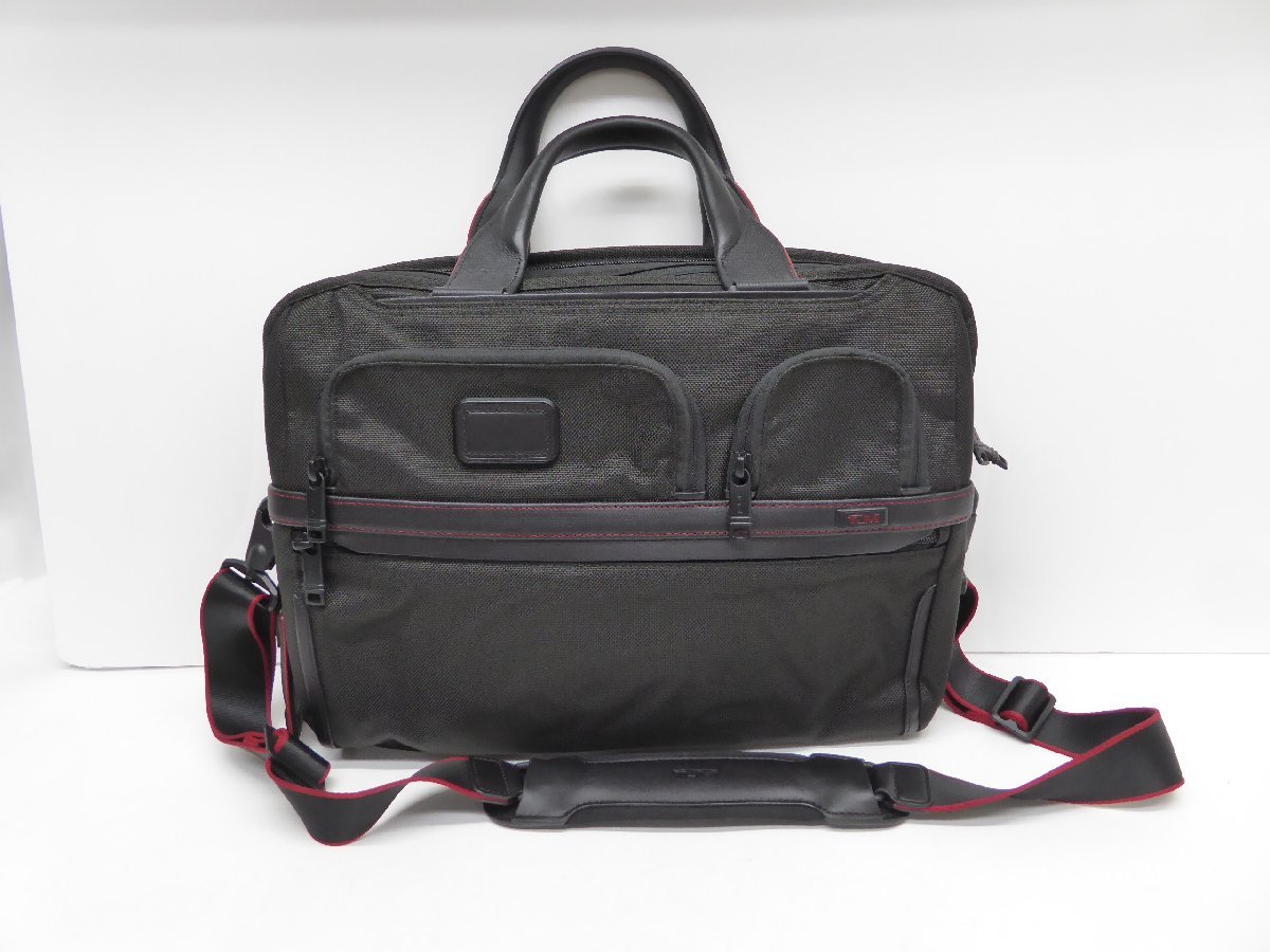 TUMI トゥミ Limited Edition エクスパンダブルオーガナイザーブリーフ 鞄 △WB795